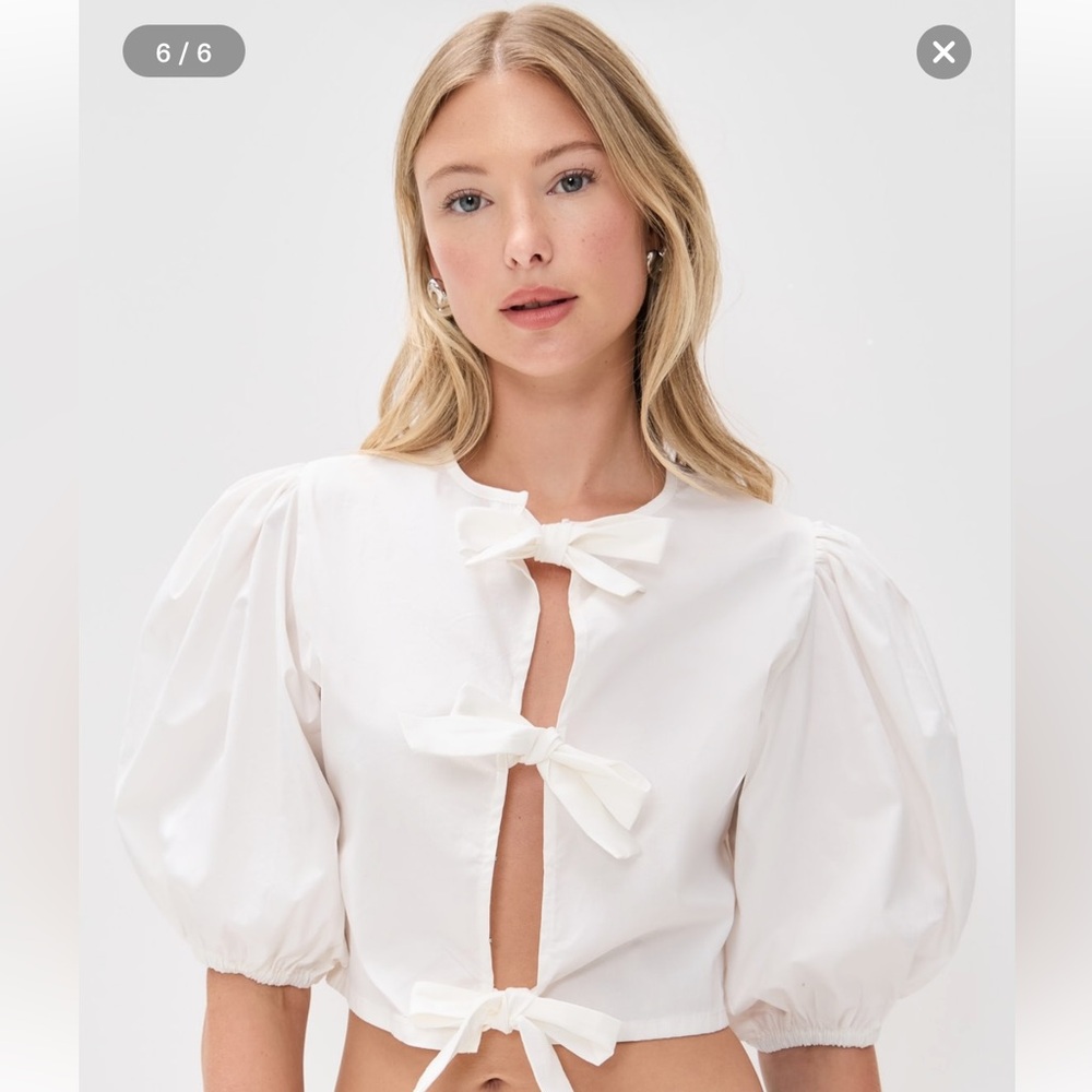 NWT The Lulo Project crop Orchid top - Picture 9 of 10